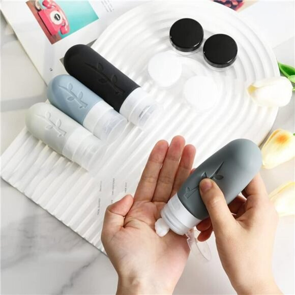 18pack Travel Bottles for Toiletries TSA Approved Silicone Travel size Container - Picture 6 of 7